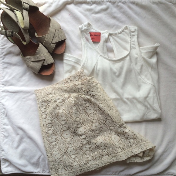 Lace shorts