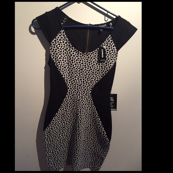 Express black dress