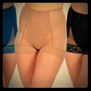 Shear Lace Mesh Girdle