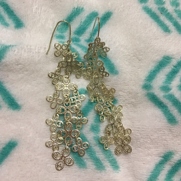 Silver earrings