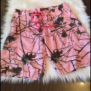 Hunting Camo board shorts