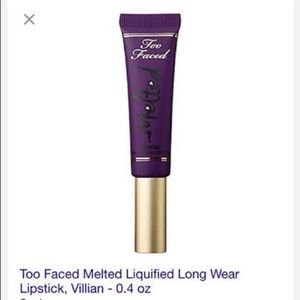 Too faced melted