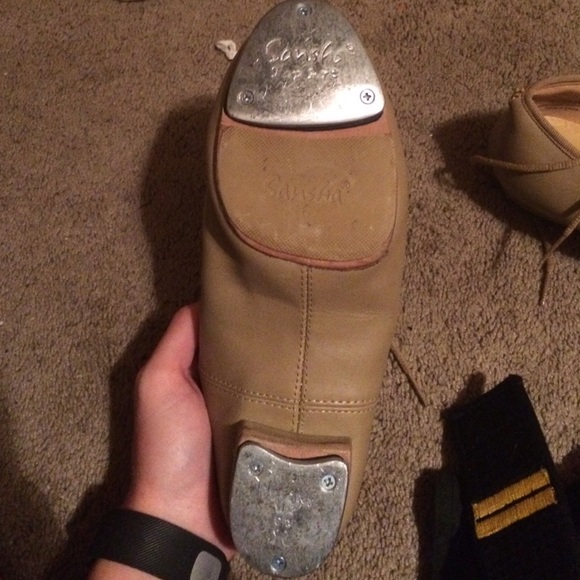 Sansha nude tap shoes Medium 10