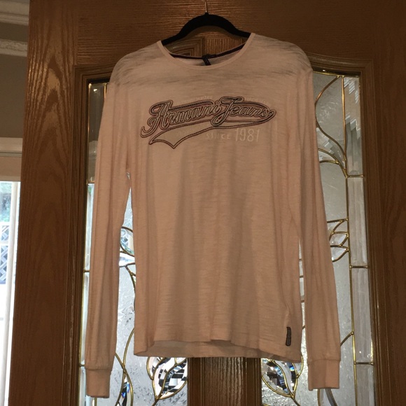 Armani Jeans Long Sleeve Shirt Never Worn