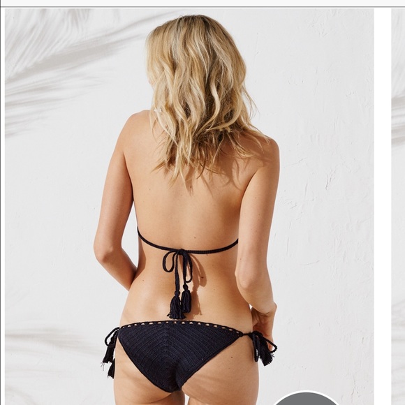 New Aerie Hand Crocheted Bikini 2pc Set - XS/S - Picture 4 of 4