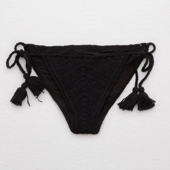 New Aerie Hand Crocheted Bikini 2pc Set - XS/S - Picture 2 of 4