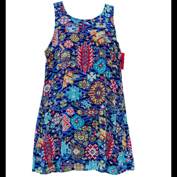 NWT sleeveless dress Aztec design size XXL