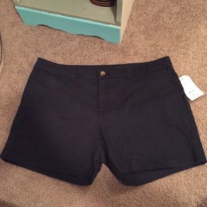 Navy Chino Shorts