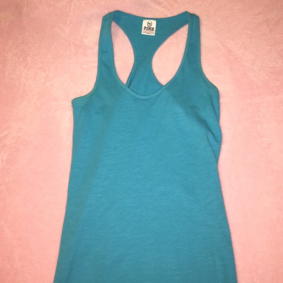 PINK blue tank top - Picture 1 of 2