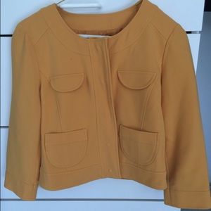 Mustard yellow jacket