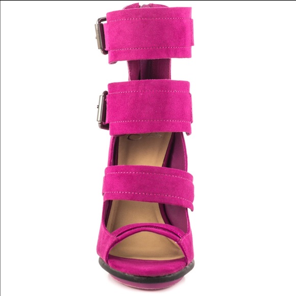 ❗️SOLD❗️GX by Gwen Stefani Berry Open Toe Heels - Picture 2 of 4