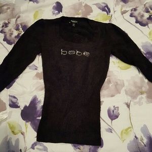 Black Bebe Sweater