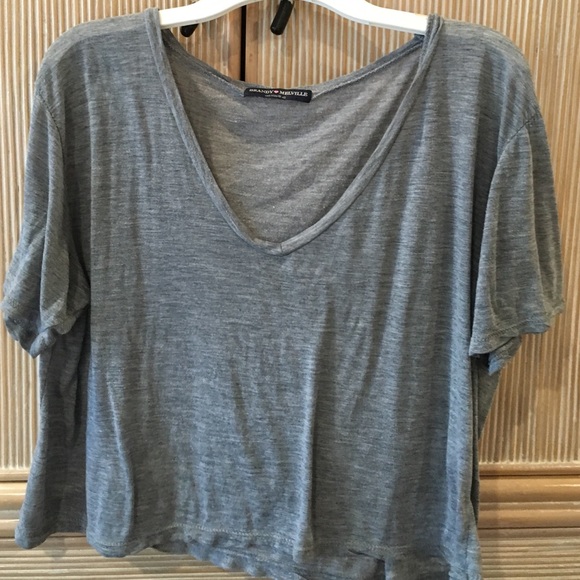 Brandy Melville gray top