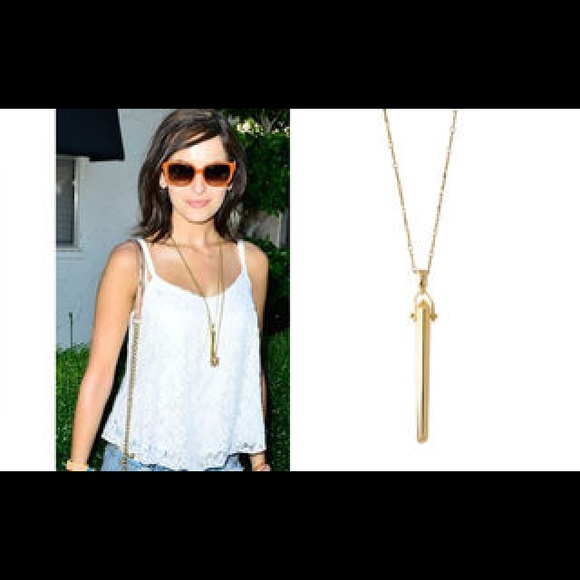 STELLA & DOT Rebel pendant-Goldtone - Picture 3 of 4