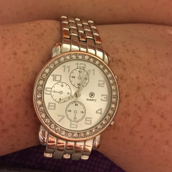 Silver watch