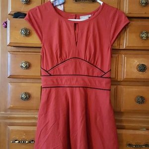Red Keyhole Eshakti Dress size S/4