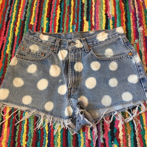 Repurposed vintage shorts!