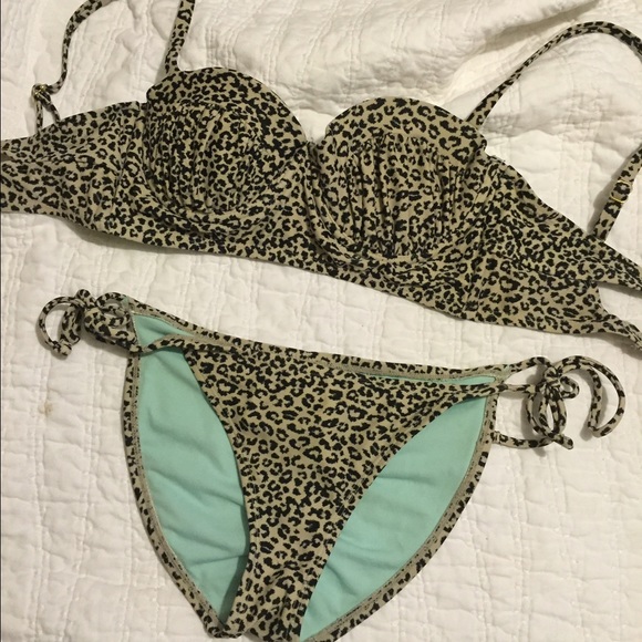 Cheetah Print Bikink