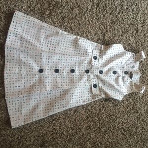 Olive and Orange Dotted Dress