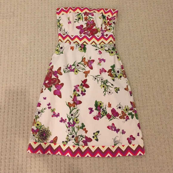 Tibi strapless dress