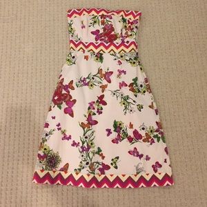 Tibi strapless dress