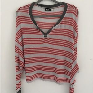 *NEVER WORN* Red & Grey BDG Sweater