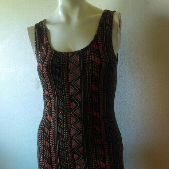 Tribal Bodycon Dress - Picture 2 of 4