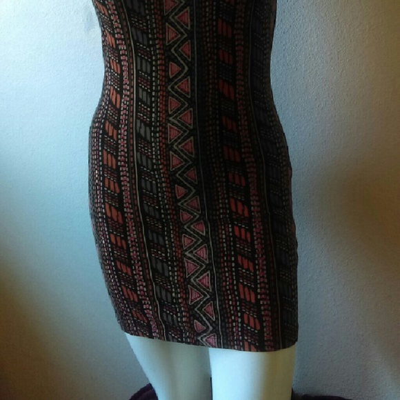 Tribal Bodycon Dress - Picture 3 of 4