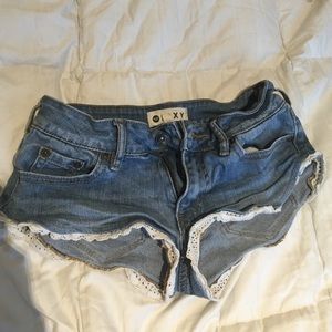 Jean shorts