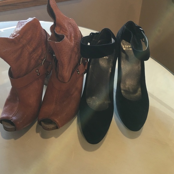 ****Sold****Booties and Stuart Weitzman pumps