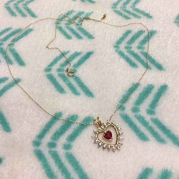 Ruby necklace