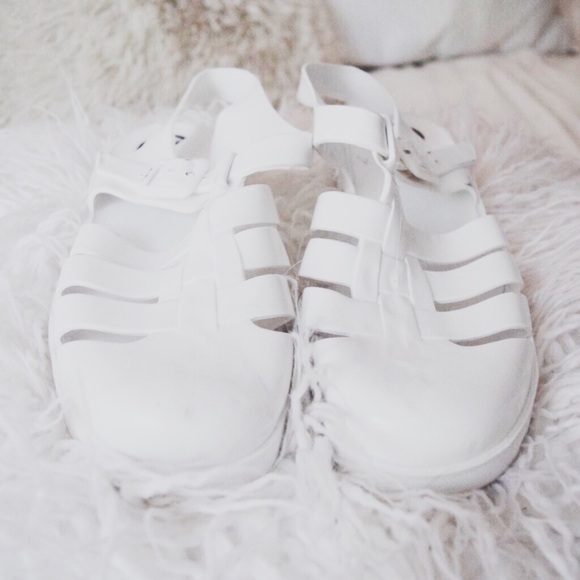 JUJU flat jelly shoes