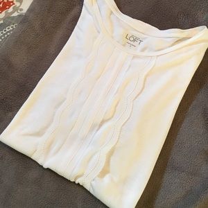Loft cream shirt