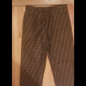 Fendi Capri pants with pockets