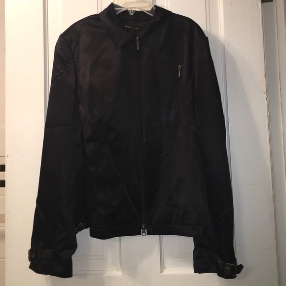 Satin Motorcycle Jacket