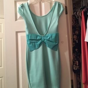 Short minty summer dress, never worn