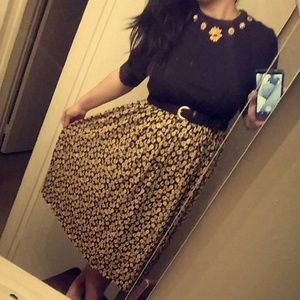 Vintage Sunflower Dress