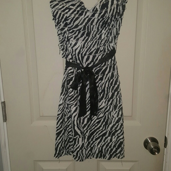 Semi-formal ruffled dress