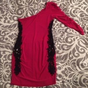 Pink bodycon party dress | Size M