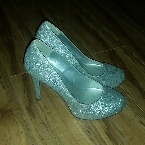 Sparkly high heels