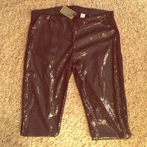 Sequined Leggings