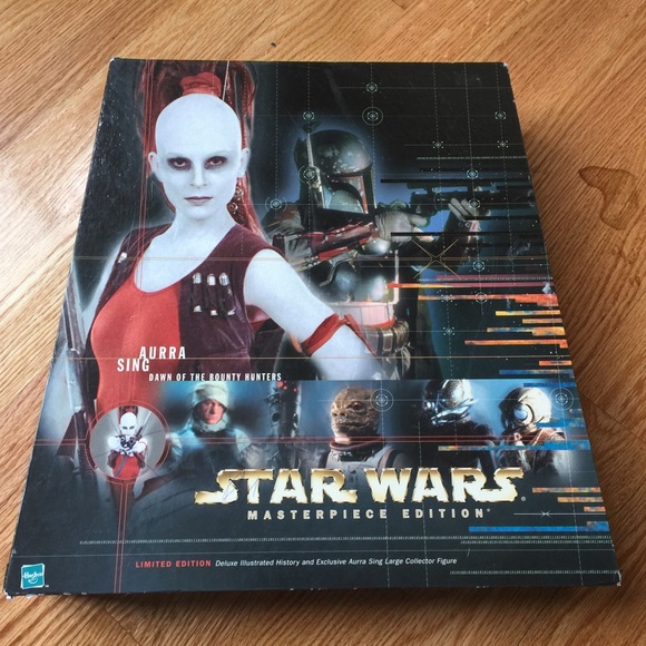 STAR WARS limited edition Aurra sing collector fig