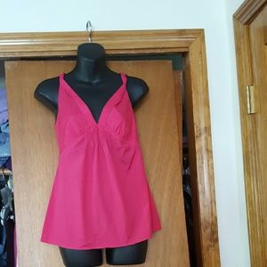 BANANA REPUBLIC SZ XS FUCHSIA PINK BLOUSE