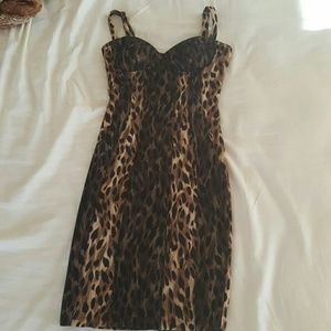 NWOT Kardashian bodycon dress.