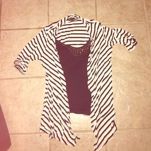 Build in tank blouse