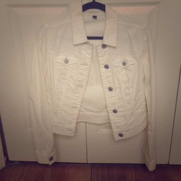 White Jean Jacket