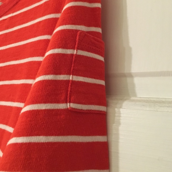GAP Red/White Striped Tee - Picture 3 of 4