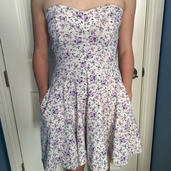 Short floral dress