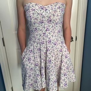 Short floral dress