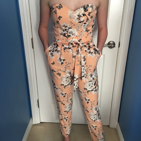 Peach jumpsuit!